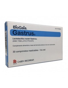 GASTRUS 30 COMPRIMIDOS MASTICABLES, PROBIOTICO