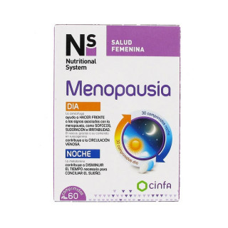 NS Menopausia Día y Noche 60 Comprimidos.﻿