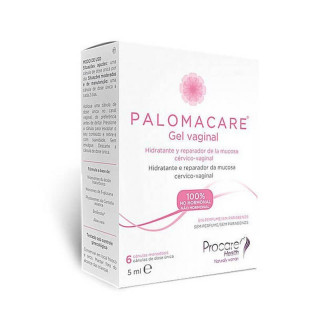 PALOMACARE GEL HIDRATANTE VAGINAL, 6 MONODOSIS, 5 ML