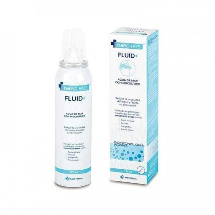 Naso Faes Fluid + Limpieza Nasal 125ml.﻿