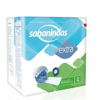 Sabanindas Extra 60x60 cm 20 uds.