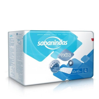 Sabanindas Extra 60x40 cm 25 uds.
