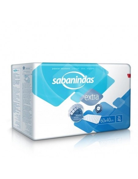 SABANINDAS EXTRA 60X40 CM 25 UNIDADES DE LABORATORIOS INDAS S.A.U.