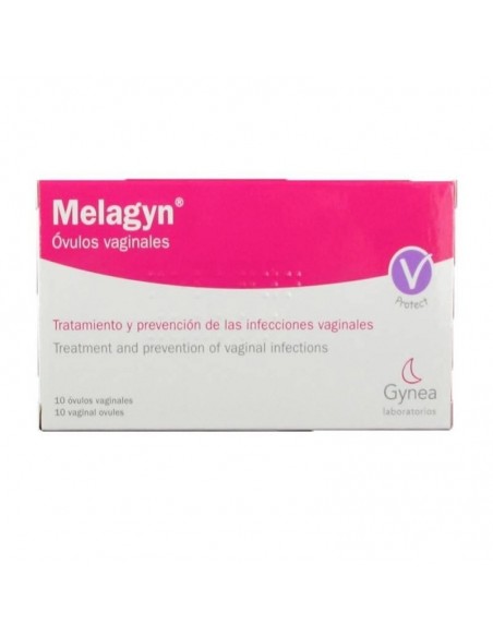MELAGYN OVULOS VAGINALES 10 OVULOS TRATAMIKENTO Y PREVENCION DE INFECCIONES VAGINALES