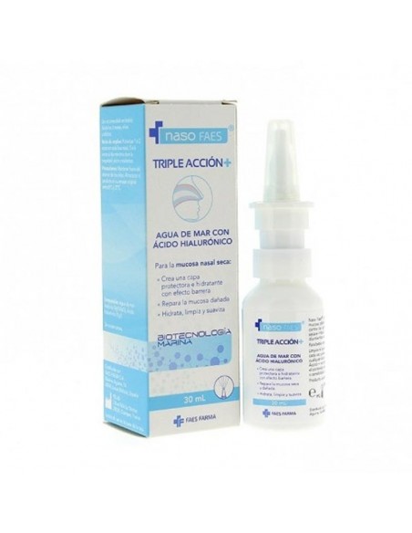 NASO FAES TRIPLE ACCION+ LIMPIEZA NASAL 30 ML