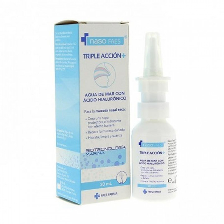 Naso Faes Triple Acción + Limpieza Nasal 30ml.﻿