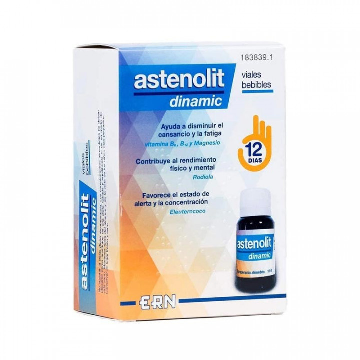Astenolit Dinamic 12 Viales Bebibles.﻿