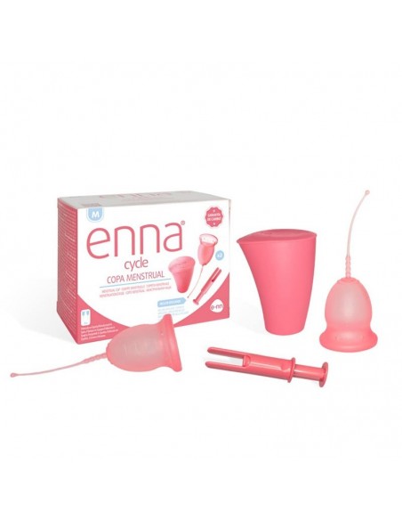 Enna Cycle Copa Menstrual T- M Con Aplicador