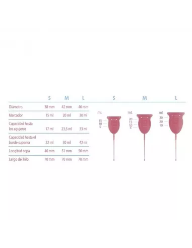 Enna Cycle Copa Menstrual T- M Con Aplicador