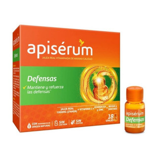 Apiserum Defensas 18 Viales Mantiene y Refuerza las defensas.