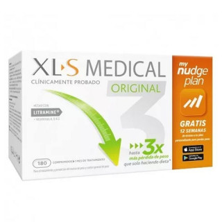 XLS Medical Original Captagrasas Nudge 180 Comprimidos.