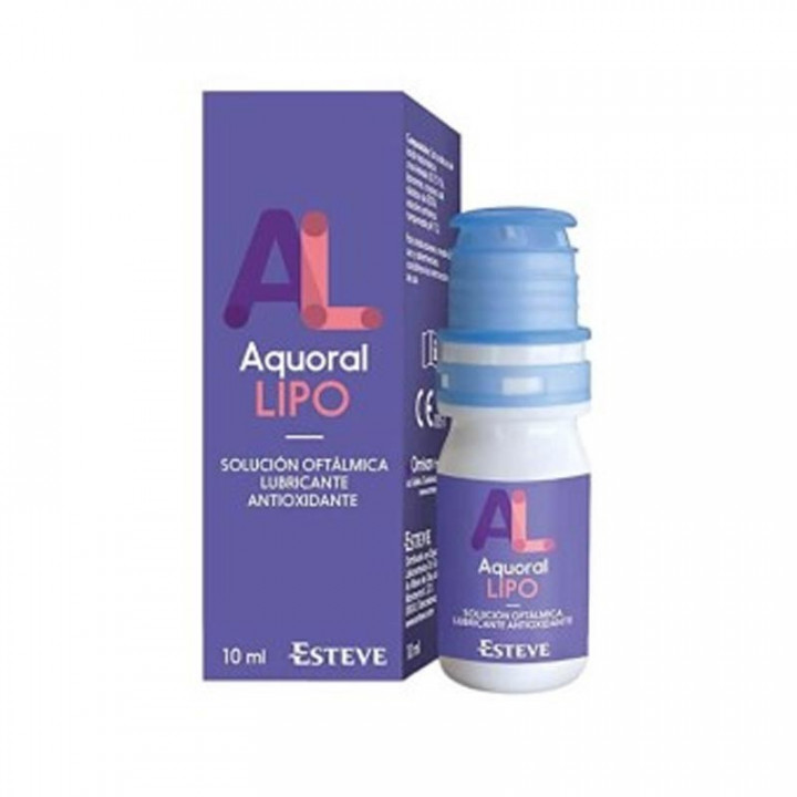Aquoral Lipo Gotas Oftálmicas Lubricantes 10ml.﻿