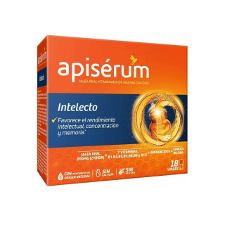 Apiserum Intelecto 18 Viales Rendimiento Intelectual.