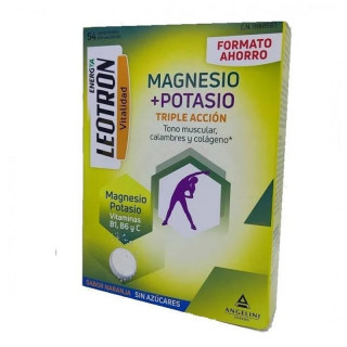 Leotron Magnesio Angelini 54 Comprimidos Efervescentes.﻿