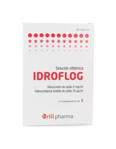Idroflog Solucion Oftalmica 15 Monodosis 0,5 Ml