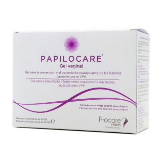 Papilocare Gel Vaginal 21 Canulas 5ml.﻿
