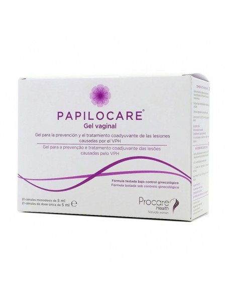 Papilocare Gel Vaginal 21Canulas 5Ml