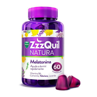 Zzzquil Natura 60 Gominolas Melatonina.