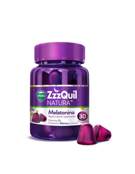 Zzzquil Natura 30 Gominolas Melatonina Ayuda A Dormir Rapidamente