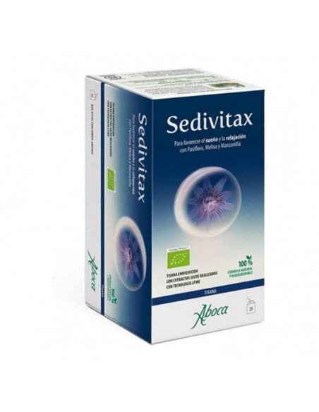 ABOCA SEDIVITAX TISANA NUEVA FORMULA 20 BOLSITAS 1,7 G