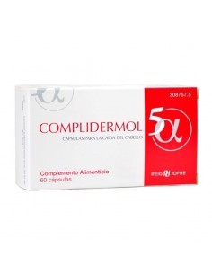 COMPLIDERMOL 5ALFA 60 CAPS