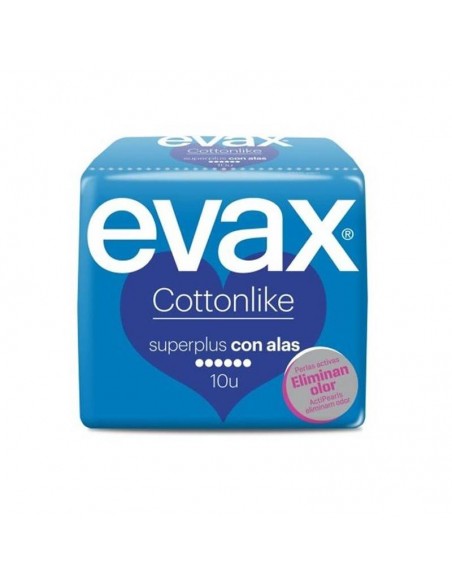 Evax Compresas Tocologicas Evax Cottonlike Superplus 10 Compresas