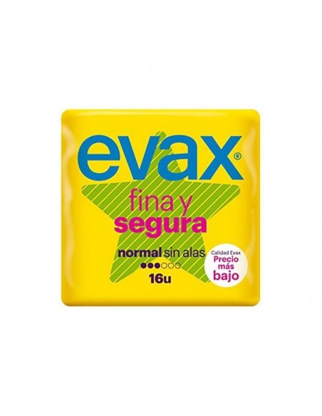 EVAX COMPRESAS TOCOLOGICAS EVAX FINA Y SEGURA NORMAL 16 COMPRESAS