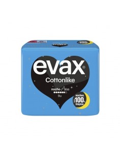 EVAX COMPRESAS TOCOLOGICAS  COTTONLIKE NOCHE CON ALAS...