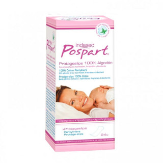 Indasec Postparto Compresas Tocológicas﻿ con Alas 10 Unidades.