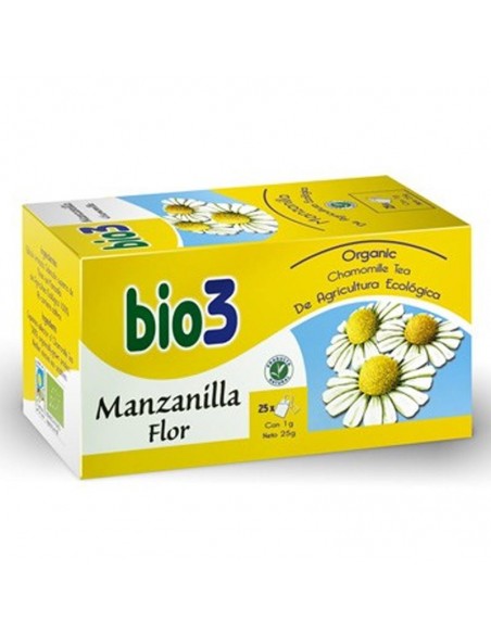 BIO3 MANZANILLA FLOR 25 INFUSI