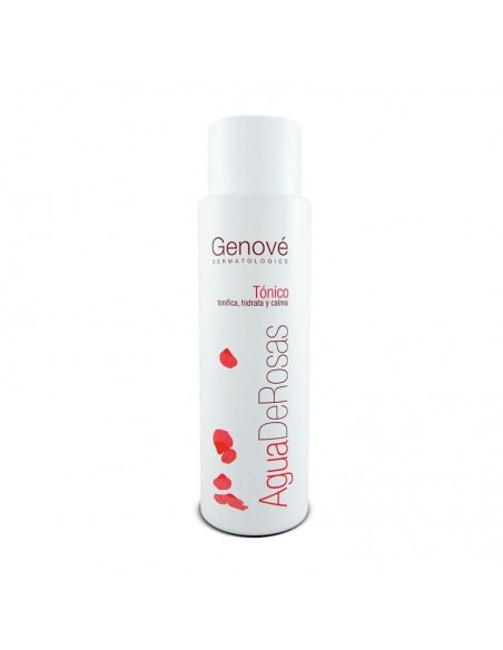 GENOVE TONICO AGUA DE PETALOS DE ROSAS 500ML,TONIFICA,HIDRATA Y CALMA