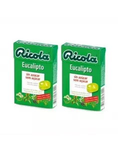 Ricola Caramelos Sin Azúcar Eucalipto 2X50G