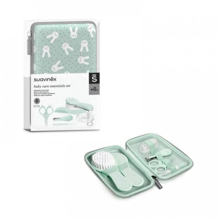 SUAVINEX SET MANICURA VERDE SUAVINEX BABY CARE ESSENTIALS SET