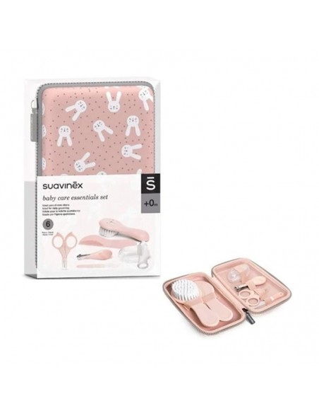 SUAVINEX SET MANICURA ROSA SUAVINEX BABY CARE ESSENTIALS SET