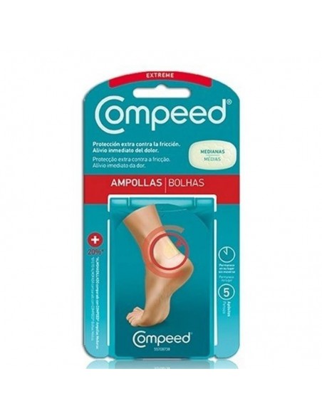 COMPEED AMPOLLAS EXTREME HIDROCOLOIDE 5 APOSITOS