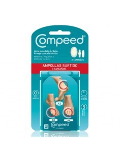 COMPEED AMPOLLAS HIDROCOLOIDE SURTIDO 5 UNIDADES 3...