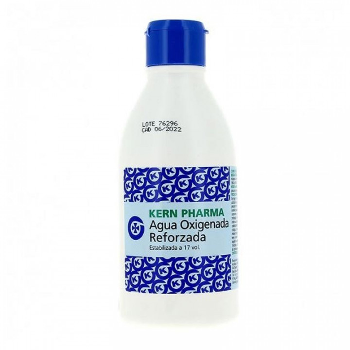 Kern Pharma Agua Oxigenada Reforzada 17 Vol 250ml.