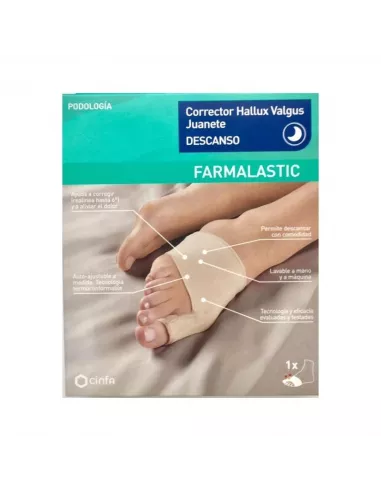 Farmalastic Podologico Corrector Hallux Valgus...