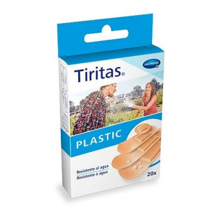 Hartamann Tiritas Plastic Surtido 4 Tamaños 20 Unidades.﻿