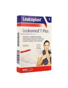 LEUKOMED T PLUS APOSITO ESTERIL ADH 5 X 7.2 CM 5 APOSITOS