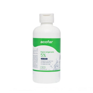 Agua Oxigenada Acofar 5% 1 Frasco 250ml  - Parafarmacia Cartagena 24h