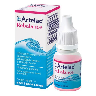 Artelac Rebalance Gotas Oculares Estériles 10ml.