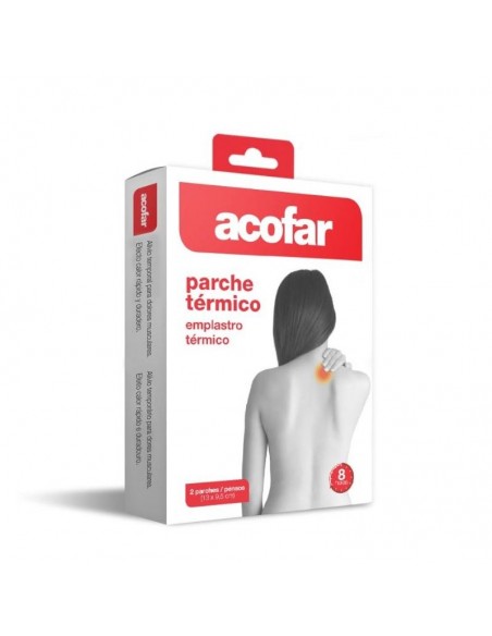 ACOFAR ADULTO PARCHE TERMICO 2 UNIDADES