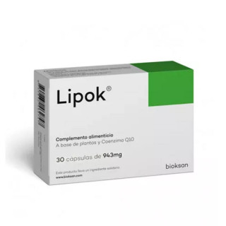 Lipok 30 Cápsulas.
