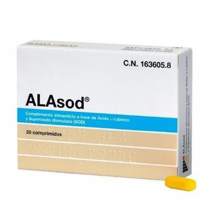 Alasod 20 Comprimidos  - Parafarmacia Cartagena 24h