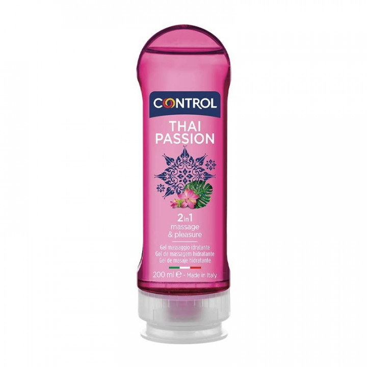 Control Exotic Thai Passion 2 en 1 Massaje & Pleasure Gel 200ml.
