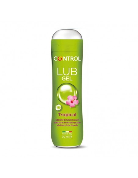 CONTROL LUB GEL LUBRICANTE TROPICAL 75 ML.