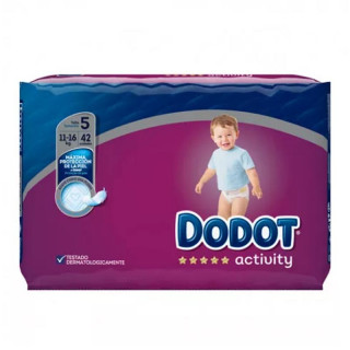 DODOT PAÑAL ACTIVITY T5 52 UNIDADES