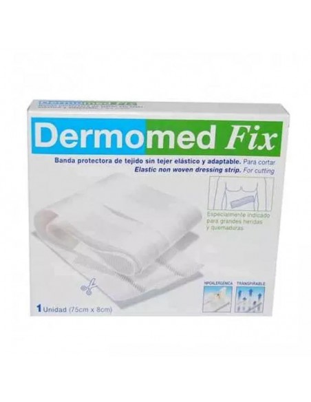 DERMOMED FIX APOSITO ADHESIVO BANDA 75 CM X 8 CM