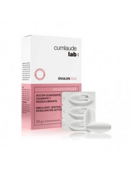 CUMLAUDE LAB: OVULOS CLX 10 OVULOS VAGINALES DE 3G, SUAVIZANTE, CALMANTE Y REEQUILIBRANTE
